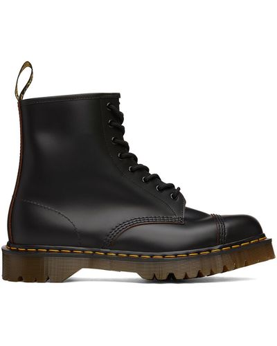 Dr. Martens Black 101 Ys Smooth Leather Boots