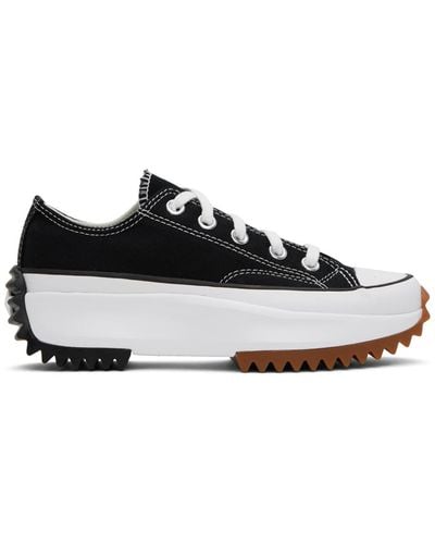 Converse Run Star Hike Low-top Canvas Trainers - Black