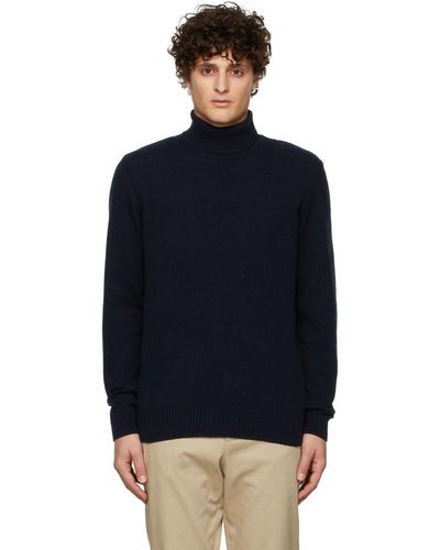 Norse Projects Kirk Submarine Turtleneck - Blue