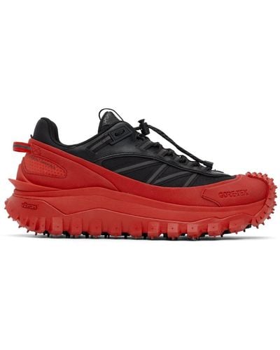 Moncler Trailgrip Goretex Trainer - Red