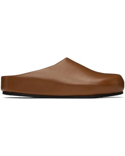 Studio Nicholson Ssense Exclusive Wearing Slip-On Loafers - Black