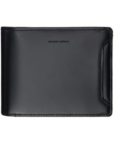 master-piece Notch Wallet - Black