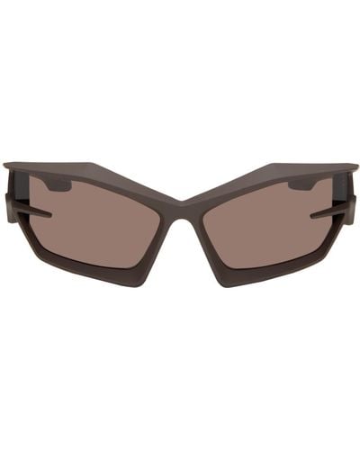 Givenchy Brown Giv Cut Sunglasses - Black