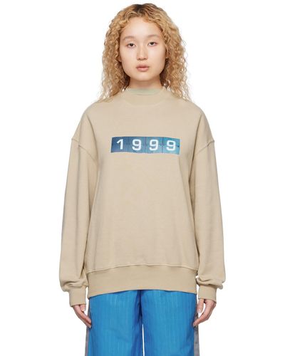 Song For The Mute Ssense Exclusive ' 1999' Sweatshirt - Blue