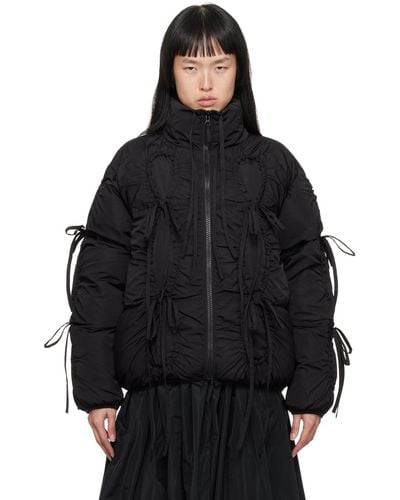 Sandy Liang Bommy Puffer Jacket - Black