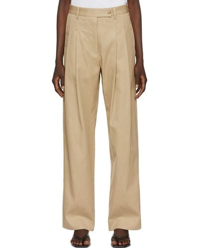 Deveaux New York Lydia Trousers - Natural