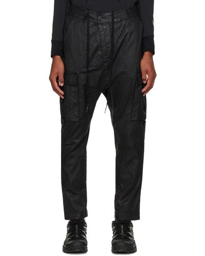 Boris Bidjan Saberi 11 Pantalon cargo p21b noir