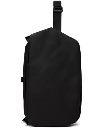 Côte&Ciel Riss Coated Canvas Pouch - Black