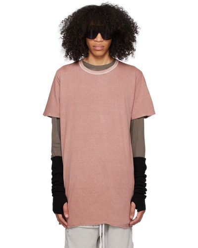 Boris Bidjan Saberi レッド Ts One Piece Rf Tシャツ - オレンジ