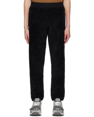 Burberry Embroidered Lounge Pants - Black