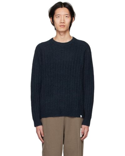 Norse Projects Sigf Sweater - Blue