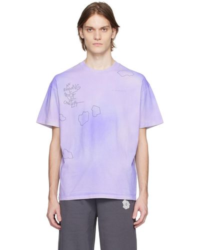 Objects IV Life T-shirt mauve à effet patiné - Violet