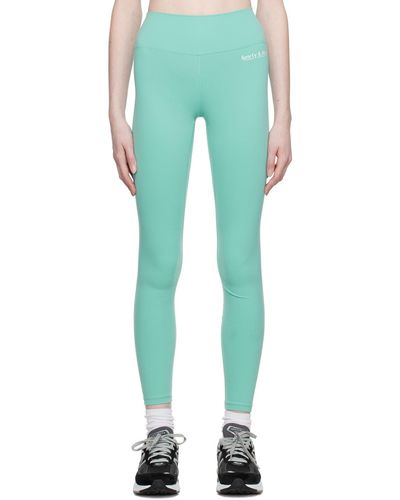 Sporty & Rich Blue Bonded leggings - Green