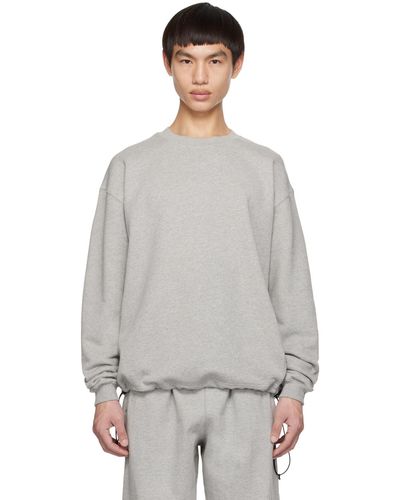 Uniform Bridge Drawstring Sweatshirt - Gray