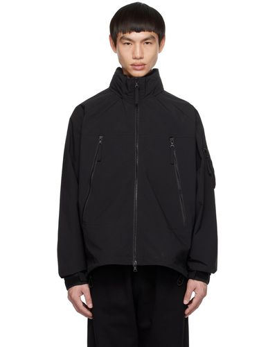 Uniform Bridge Fishtail Jacket - Black