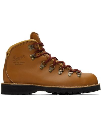 Danner Tan Mountain Pass Boots - Brown