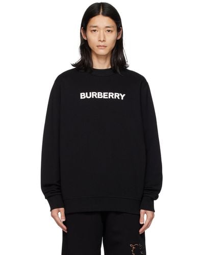 Burberry Printed Sweatshirt - Black