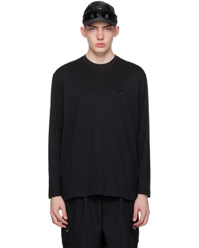 Y-3 Loose Long Sleeve T-shirt - Black