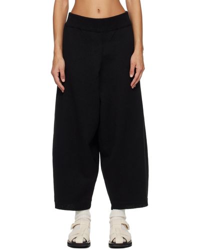 Cordera Elasticized Lounge Pants - Black