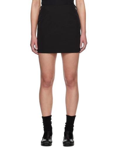 Wynn Hamlyn Sophia Miniskirt - Black