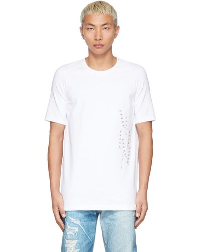 Doublet White Cotton T-shirt - Multicolour