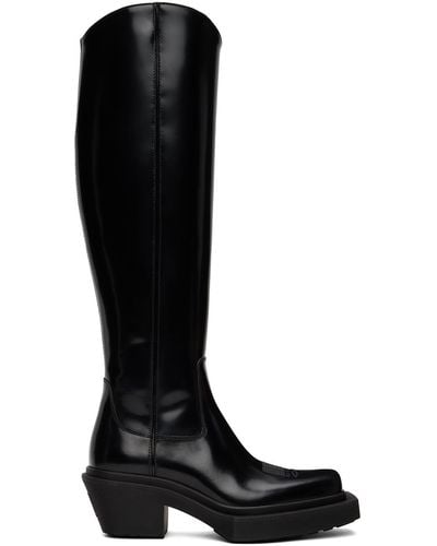VTMNTS Neo Western Tall Boots - Black