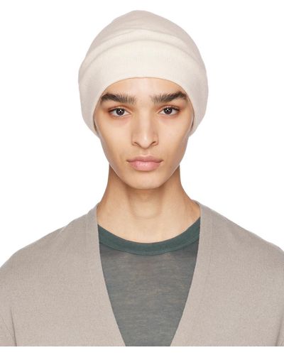 Label Under Construction Off- Cocoon Beanie - Gray