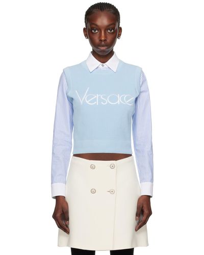 Versace 1978 Re-Edition Jumper - Blue