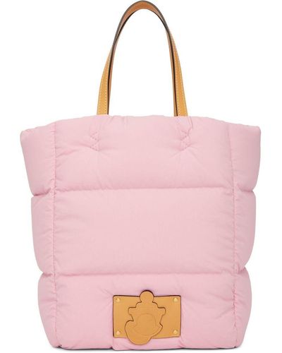 Moncler Genius 1 Moncler Jw Anderson Pink Down Quilted Tote