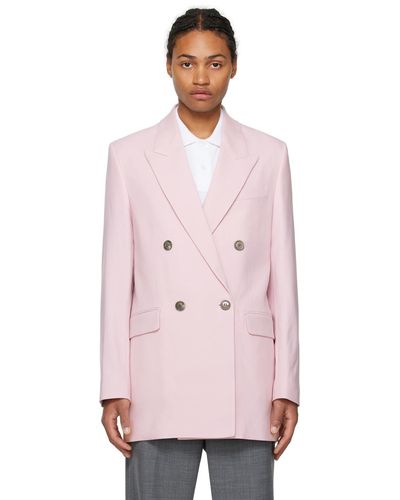 Ami Paris Pink Oversized Blazer