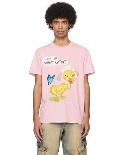 Egonlab T-shirt 'goat' rose