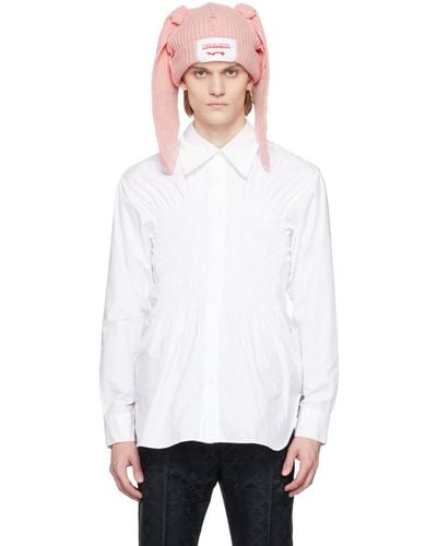Charles Jeffrey Shir Shirt - White