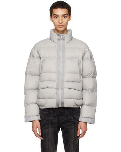 C2H4 Staff Uniform Down Jacket - Gray