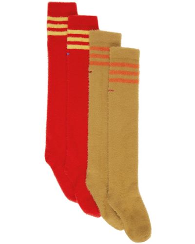 Wales Bonner Two-pack Adidas Consortium Edition Socks - Multicolour