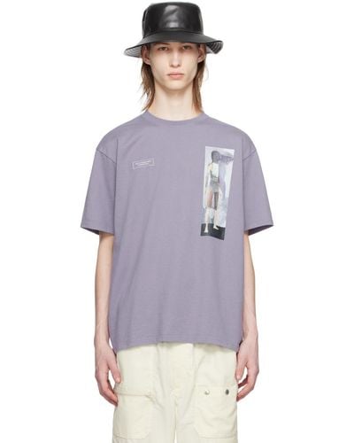 Undercover Purple Printed T-shirt
