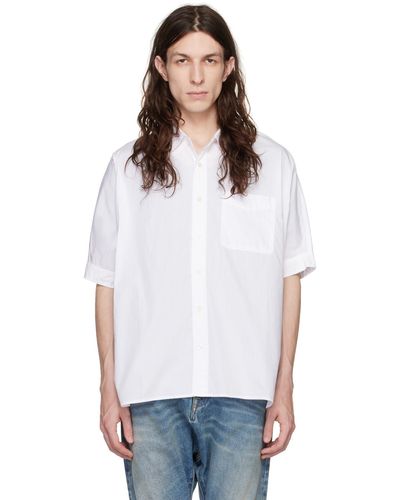 R13 Oversized Shirt - White