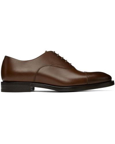 Brunello Cucinelli Lace-up Oxfords - Black