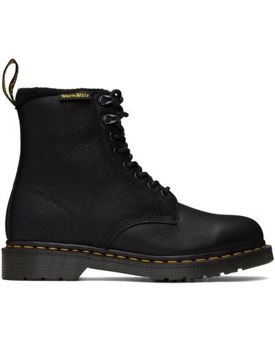 Dr. Martens 1460 Pascal Waterproof Leather Boots - Black