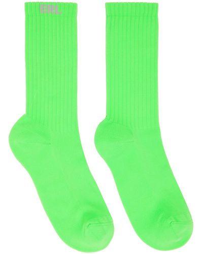 ERL Knit Socks - Green