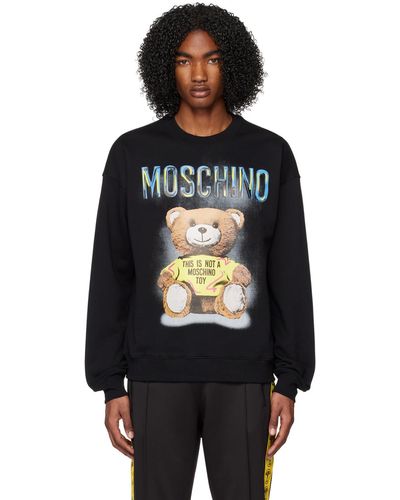 Moschino Teddy Bear スウェットシャツ - ブラック