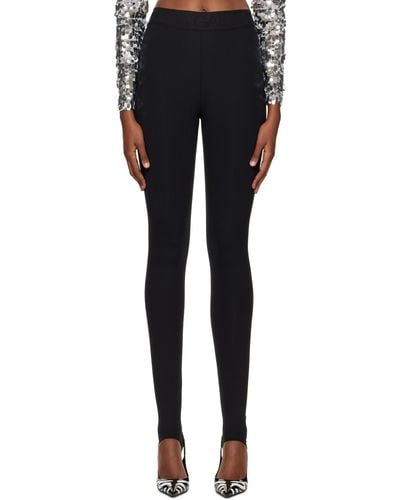 Dolce & Gabbana Dolce&gabbana Black Slim-fit leggings