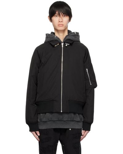 1017 ALYX 9SM Arch Bomber Jacket - Black