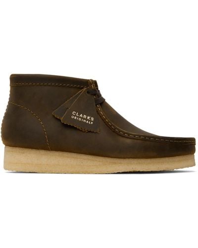 Clarks Chukkas wallabee bruns - Noir