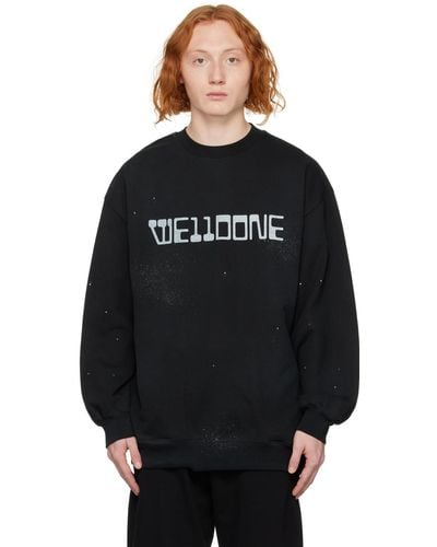 we11done Future Sweatshirt - Black