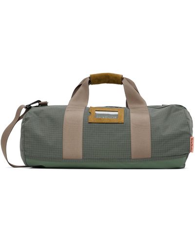 Acne Studios Gray Gym Duffle Bag - Black