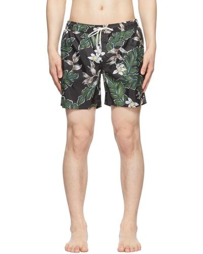 Moncler Polyester Swim Shorts - Black