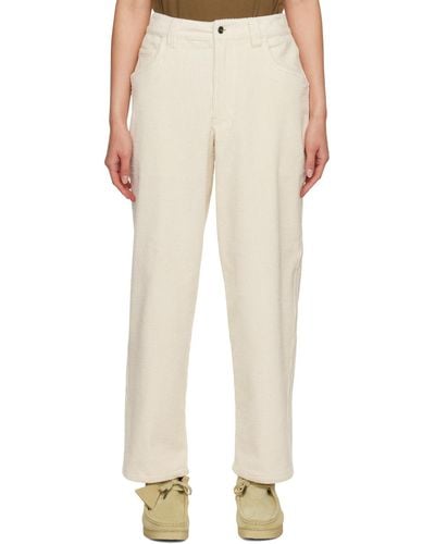 Dime Off- Classic baggy Trousers - Natural