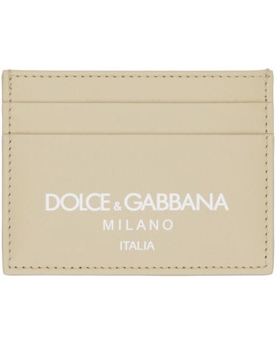 Dolce & Gabbana ロゴプリント カードケース - ブラック