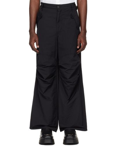032c Pantalon cargo hyperbole noir