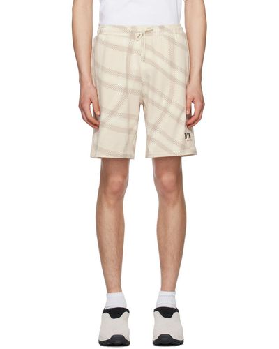 Dime Check Shorts - Natural